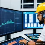 Home 18 설비 유지보수 기술 트렌드 분석 - A high-tech industrial maintenance control room in Brazil, featuring diverse engineers wearing safet...